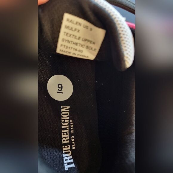 BRAND NEW TRUE RELIGION RALEN MULTI-COLOR LOW TOP SNEAKER - Picture 14 of 16